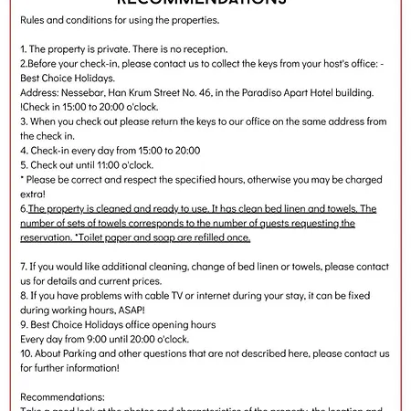 Paradiso 'в' 201 One Bedroom Daire